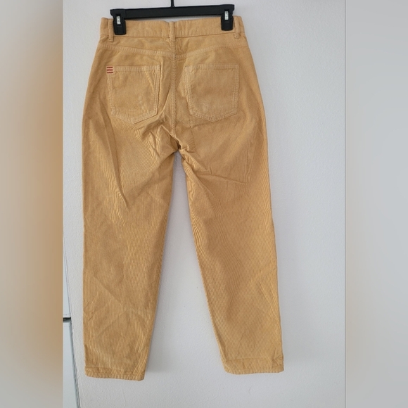 BDG Women's PEGGED COWBOY Tan Corduroy Pants Size 26 - Picture 5 of 7